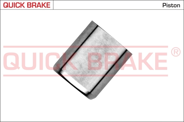 Piston, brake caliper